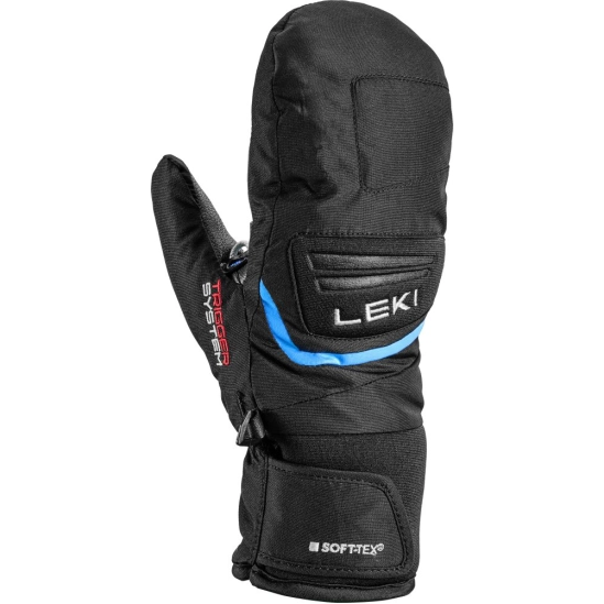Leki Griffin 3D Junior Mitt black-cyan lyžařské palčáky