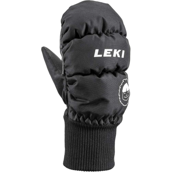 Leki Little Eskimo Mitt Short black dětské palčáky
