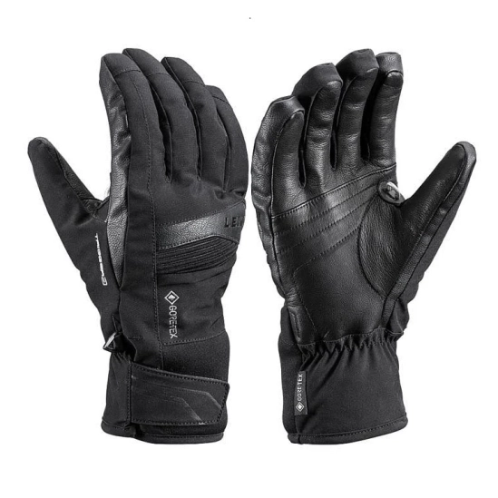 Leki Shield 3D GTX black lyžařské rukavice