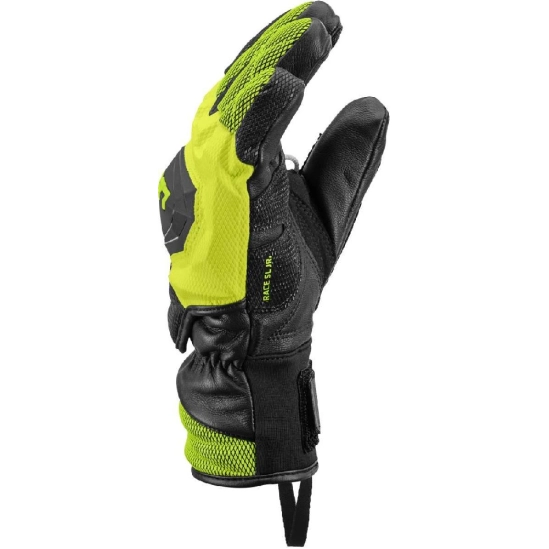Leki WCR Venom 3D Junior black-ice lemon lyžařské rukavice
