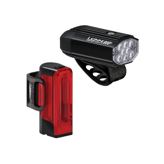 Lezyne Micro Drive 800+ / Strip Drive 300+ pair sada světel