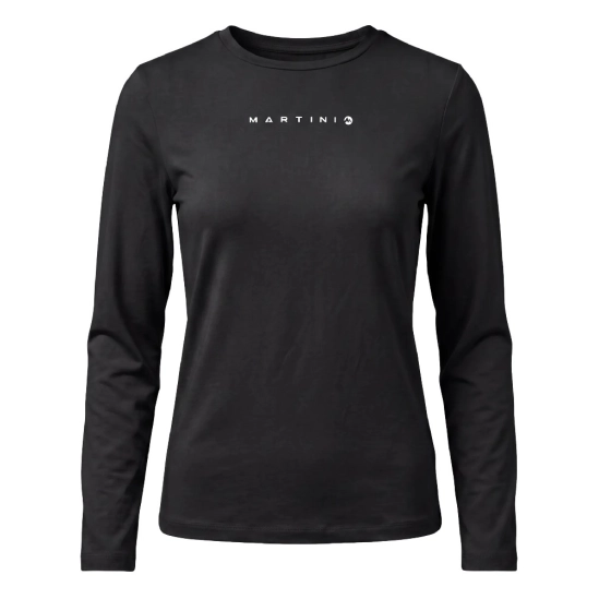Martini Firstline Dash LS Shirt W black-white dámské triko