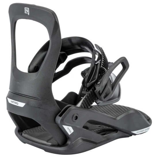 Nitro Charger Micro ultra black dětské snb vázání