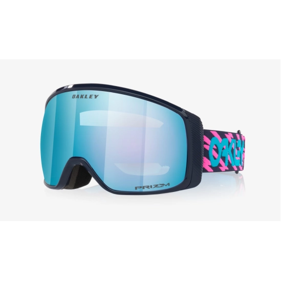 Oakley Flight Tracker M Black Pink / Prizm Snow Sapphire Iridium lyžařské brýle