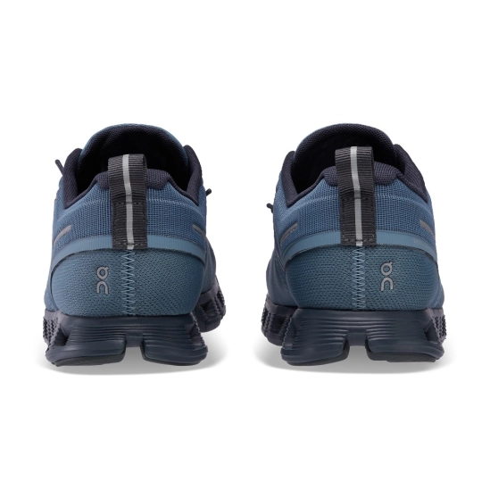 On Cloud 5 Waterproof Metal/Navy dámské volnočasové boty