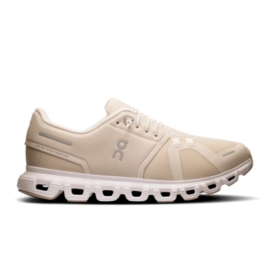 On Cloud 6 Pearl/White dámské volnočasové boty