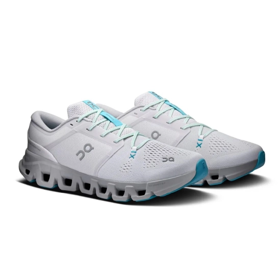 On Cloud X 5 Frost/Alloy pánské sportovní boty