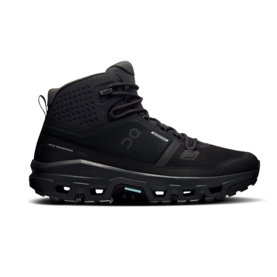 On Cloudrock Mid WP Black pánské outdoorové boty
