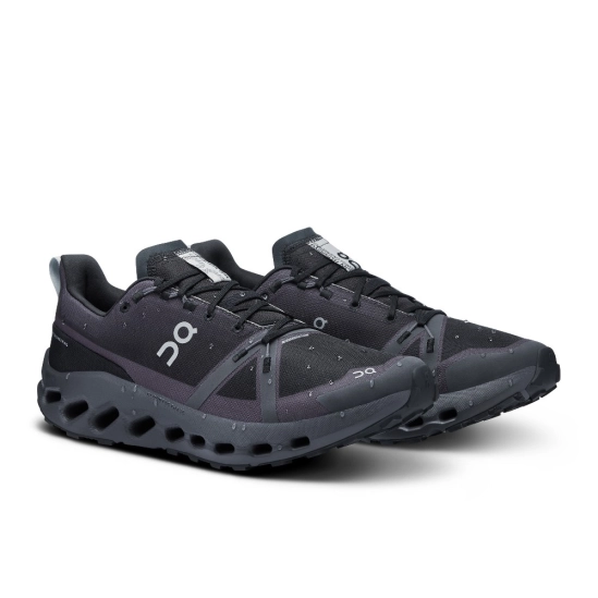 On Cloudsurfer Trail Waterproof Black/Eclipse pánské trailové boty