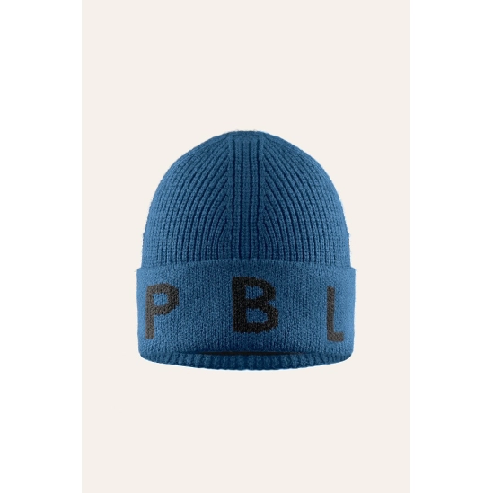 Poivre Blanc BINI Knit Beanie Twilight Blue čepice