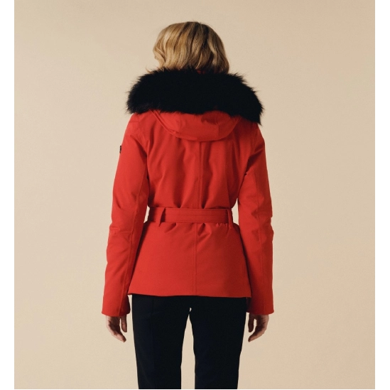 Poivre Blanc EMILY-WO Scarlet Red Stretch Ski Jacket