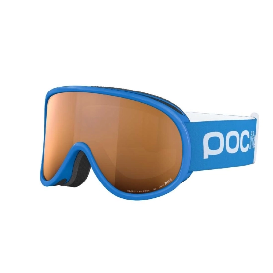POCito RETINA Fluorescent blue/Partly Sunny Light Orange lyžařské brýle