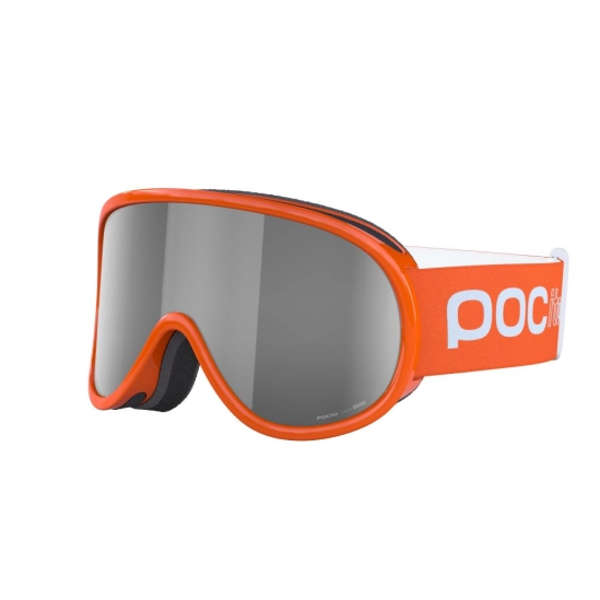 POCito RETINA Fluorescent orange/Clarity dětské lyžařské brýle