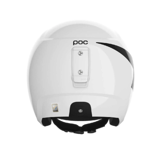POC Skull Dura JR Blixten White závodní lyžařská helma