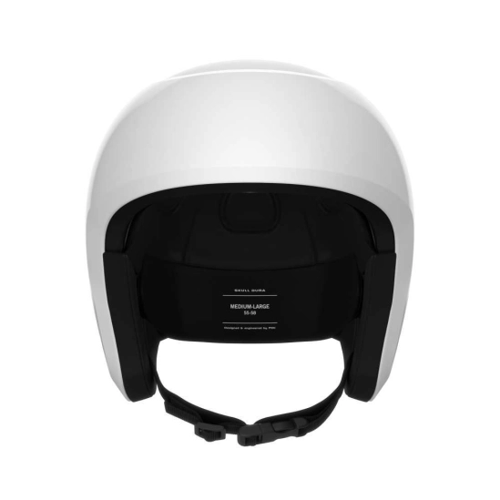 POC Skull Dura Jr Hydrogen White závodní lyžařská helma