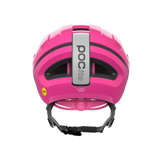 POCito Omne MIPS Fluorescent Pink dětská cyklistická helma