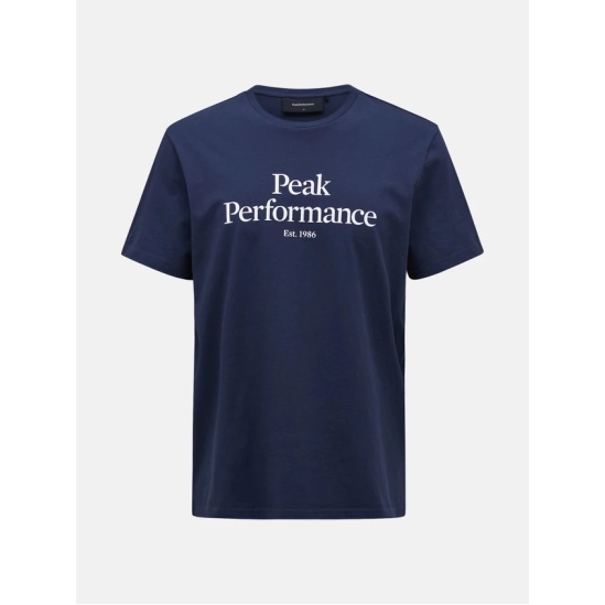 Peak Performance Original Tee M Blue shadow pánské triko