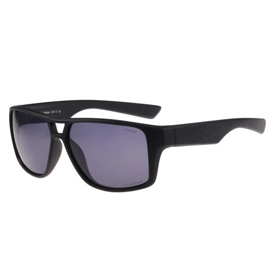 R2 MASTER black matt polarized sportovní brýle