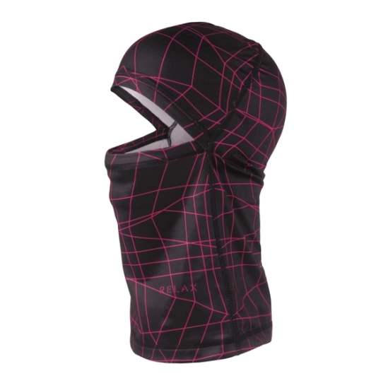 Relax DELTA Black/pink zimní kukla