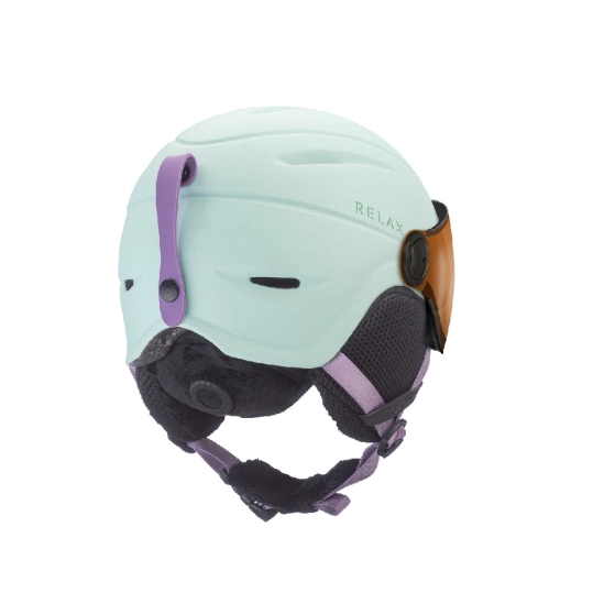 Relax TWISTER Visor Mint blue matt dětská helma