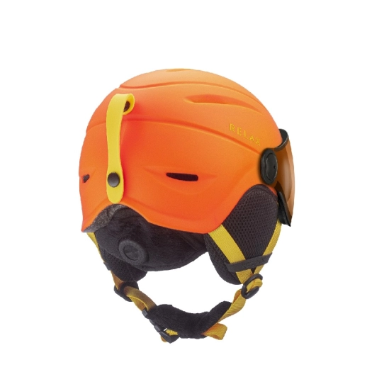 Relax TWISTER Visor Orange matt dětská helma