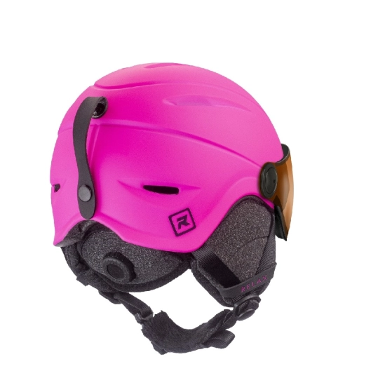 Relax TWISTER Visor Pink matt dětská helma