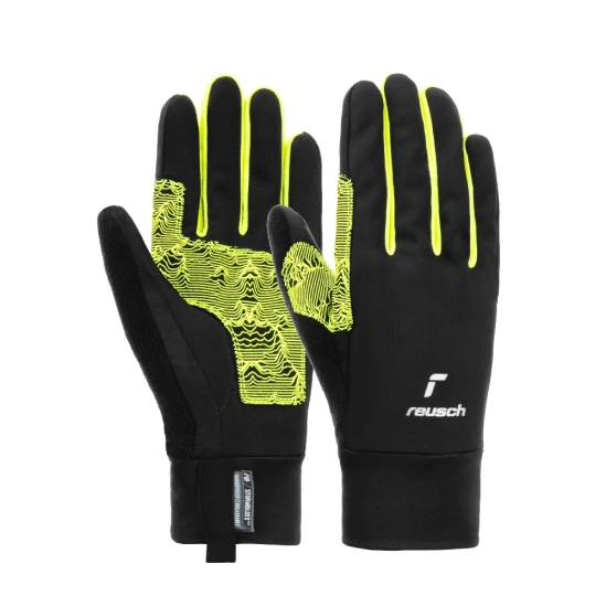 Reusch Arien Stormbloxx Touch-Tec black/safety yellow rukavice