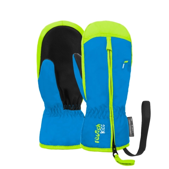 Reusch Ben Mitten brilliant blue/safety yel dětské palčáky