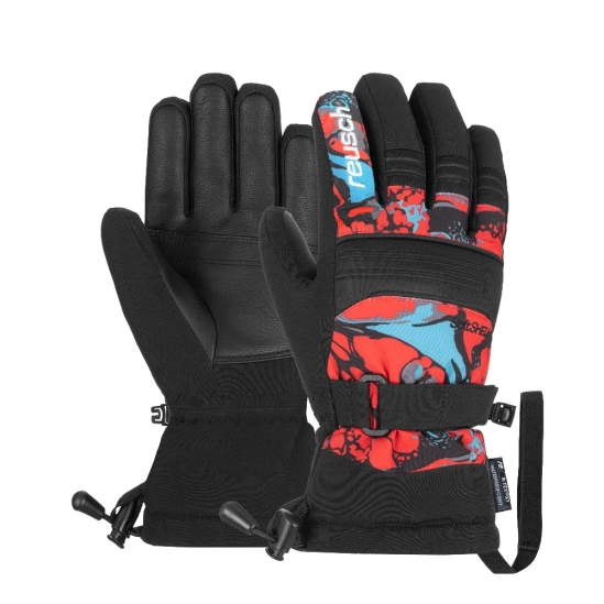 Reusch Kondor R-TEX® XT Junior bright red/future blue rukavice