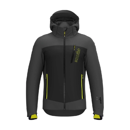 Zero RH+ TITAN Jacket Graphene/Black/Acid Green lyžařská bunda
