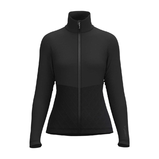 Zero RH+ Twist Full Zip W Jersey Black dámská mikina