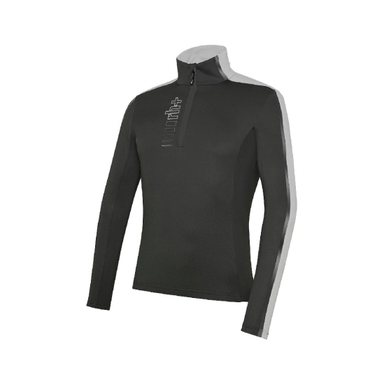 Zero RH+ ZERO Half Zip Jersey Black/Cloud Grey/Met Black funkční mikina