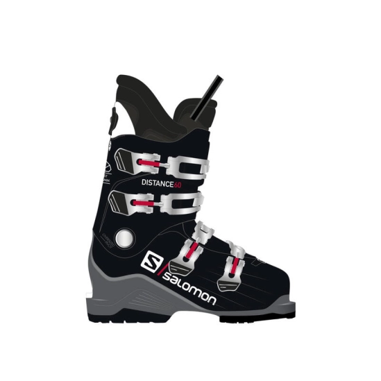 Salomon Distance 60 GW Belluga/Black/Goji Berry lyžařské boty