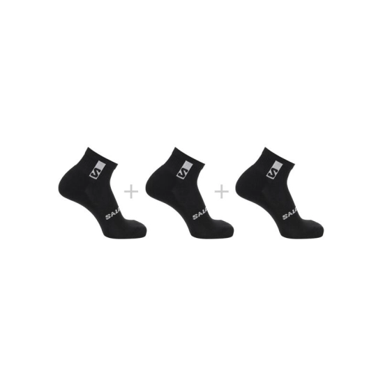 Salomon Everyday Ankle 3-pack black socks
