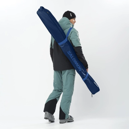 Salomon Extend 1p Padded 165+ Navy peony Ski bag vak na lyže