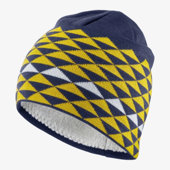 Salomon GRAPHIC Beanie Night sky/golden palm/lunar rock čepice