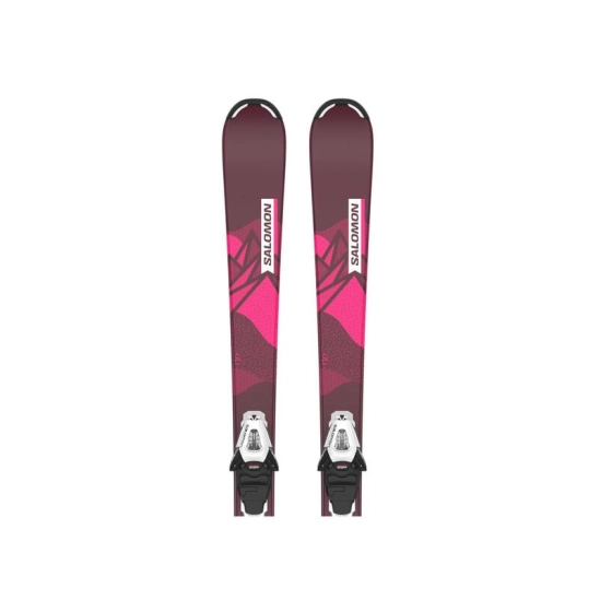 Salomon LUX Jr M + L6 GW set dětské lyže