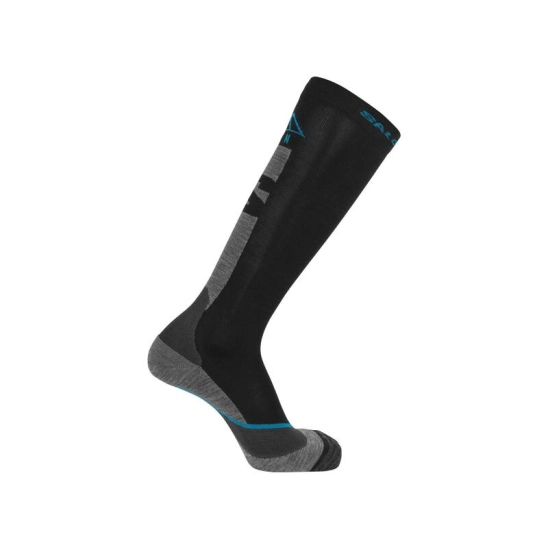 Salomon MTN Black/Castelrock/BlueDanube skitouring socks