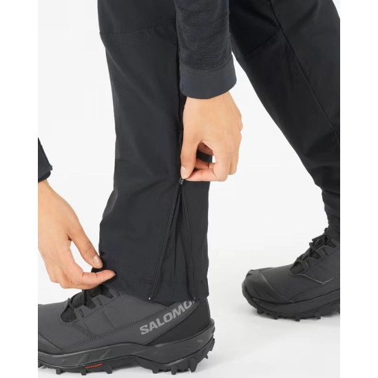 Salomon NOVA XWarm Pants Deep black dámské zateplené kalhoty