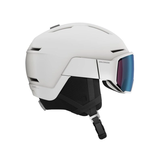 Salomon Osmo Pro Sigma Photo White/visor Photo lyžařská helma
