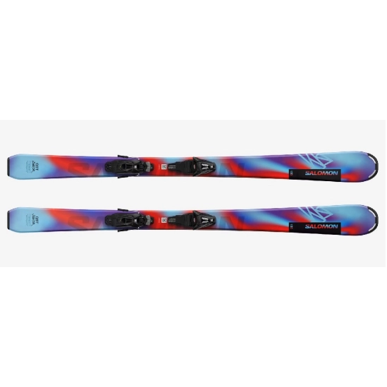 Salomon QST Jr S + C5 GW set dětské lyže