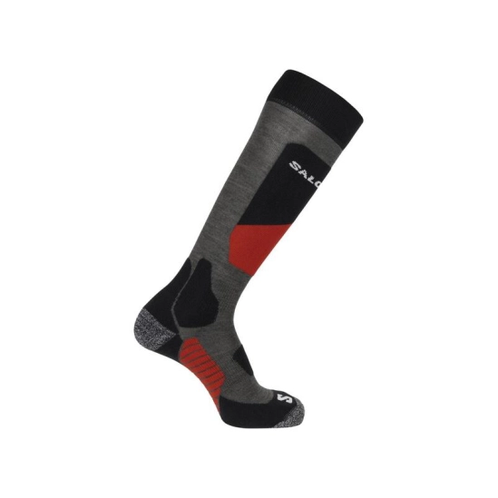 Salomon S/ACCESS Beluga/Grenadine/Black ski socks