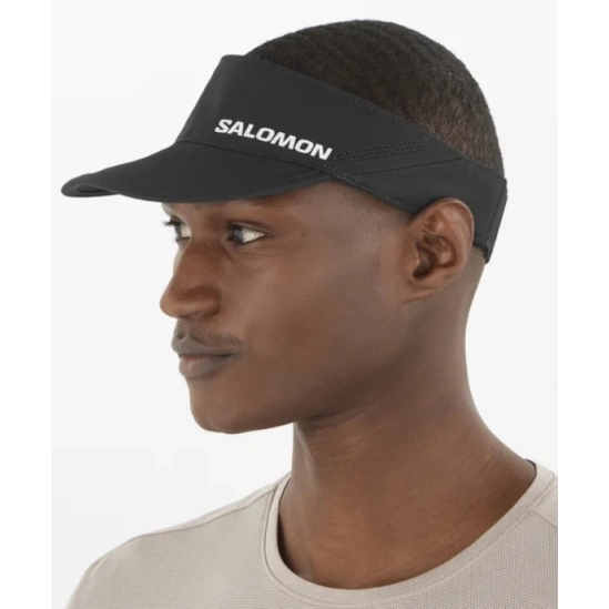 Salomon SHAKEout Visor Deep black unisex kšilt