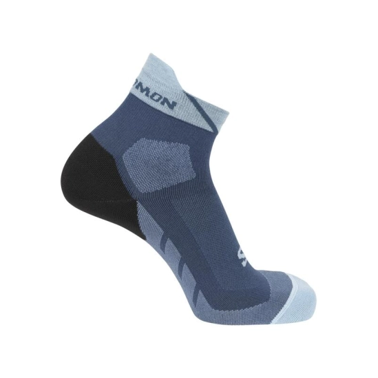Salomon Speedcross Ankle Socks Poseidon blue/Tourmaline