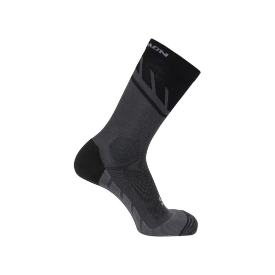 Salomon Speedcross Crew Black/Magnet/Quarry socks