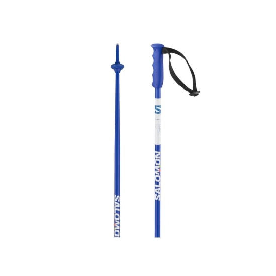 Salomon SRACE JR Blue dětské lyžařské hole