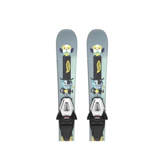 Salomon T1 Jr XS + C5 GW set dětské lyže