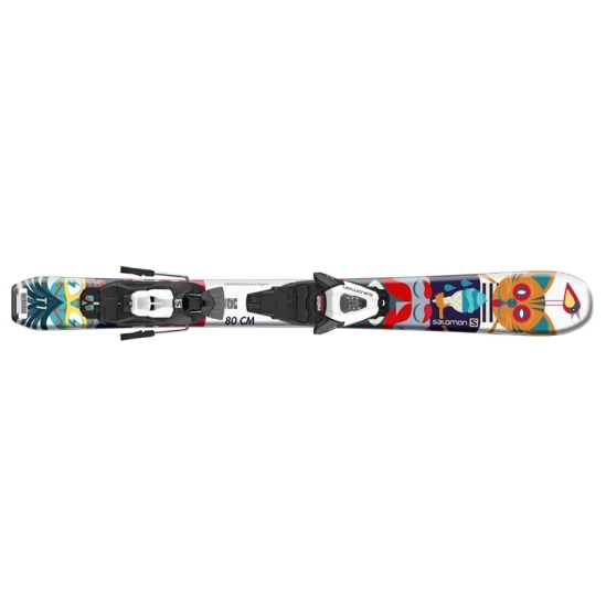 Salomon T1 Jr XS + C5 GW set dětské lyže