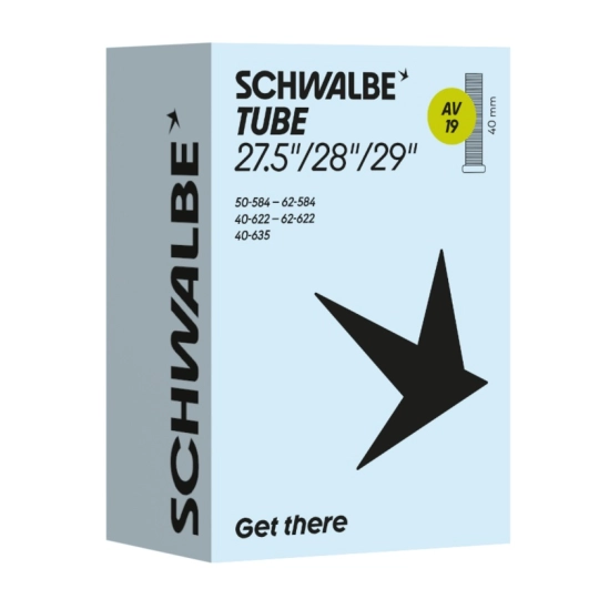 Schwalbe duše 29" AV19 40/62- 584/635, autoventilek 40mm