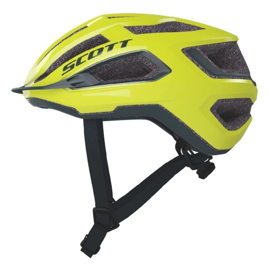 Scott ARX radium yellow cyklistická přilba